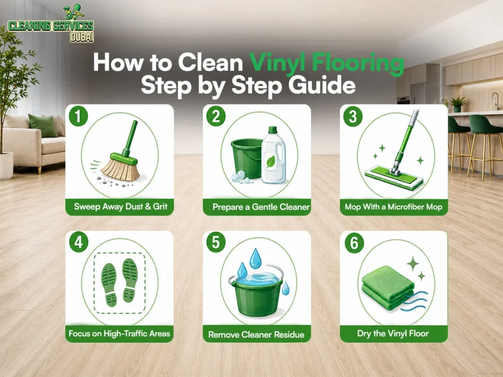 How to Clean Vinyl Flooring – Step by Step Guide