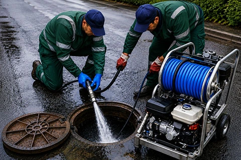 Drain Jetting and High-Pressure Cleaning