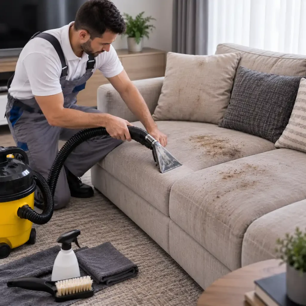 Sofa cleaning