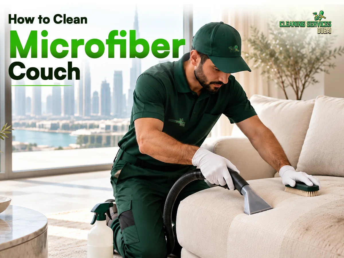 How to Clean Microfiber Couch: Step-by-Step Guide for Dubai Homes