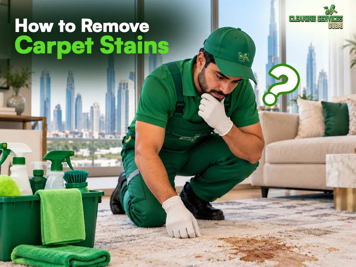 How to Remove Carpet Stains: Step-by-Step Guide for Dubai Homes